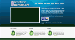 Desktop Screenshot of keystonedentaljc.com